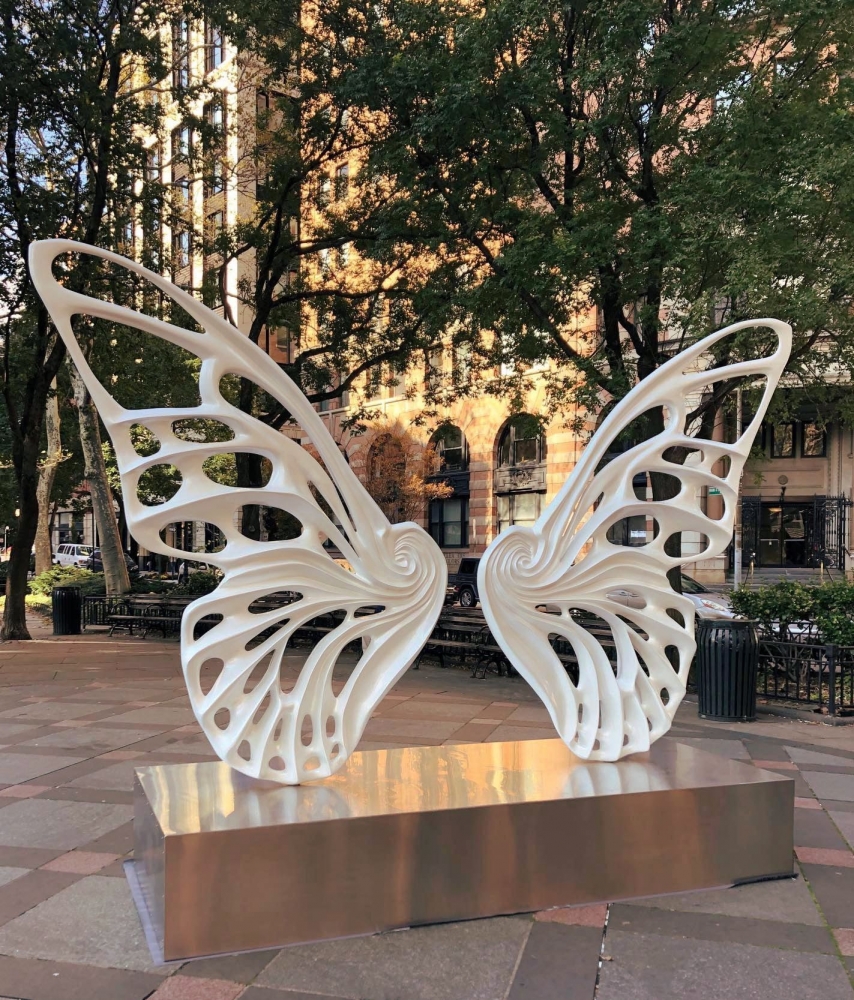 Rubem Robierb, "Dream Machine: Dandara" (2019), at Tribeca Park