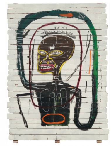 Basquiat's iconic Flexible, 1984 sold at auction in May at Phillips for $45 million: