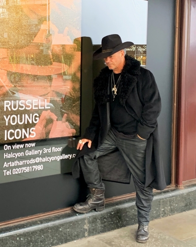 Russell Young Takes Over London