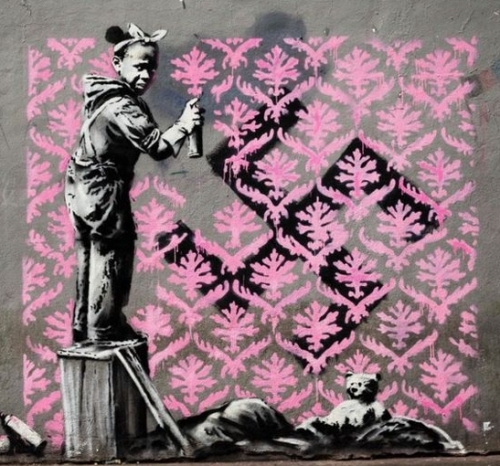 Banksy makes his mark on Paris