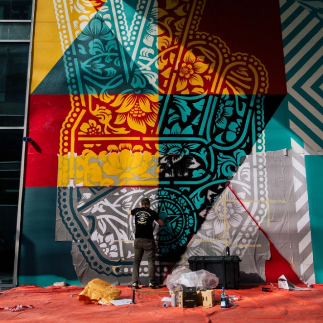 CNN | Shepard Fairey debuts at Middle East